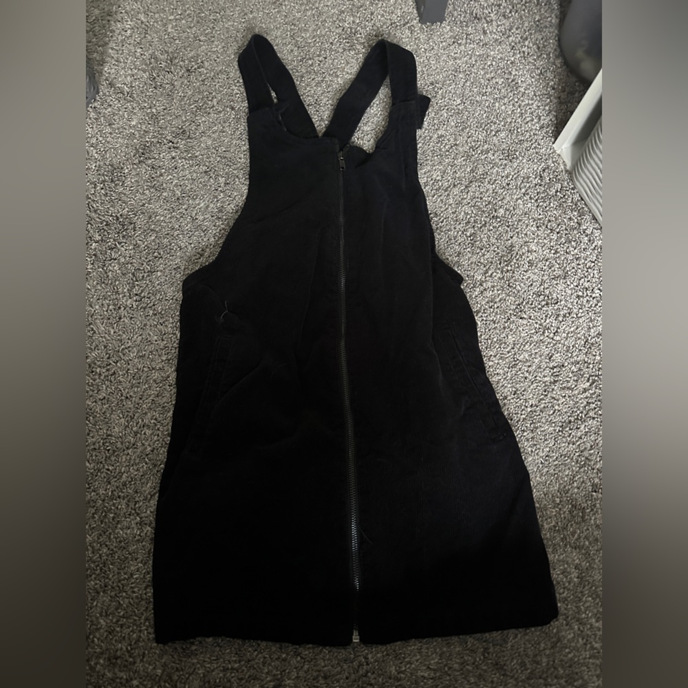 Forever 21 Black Corduroy Dress